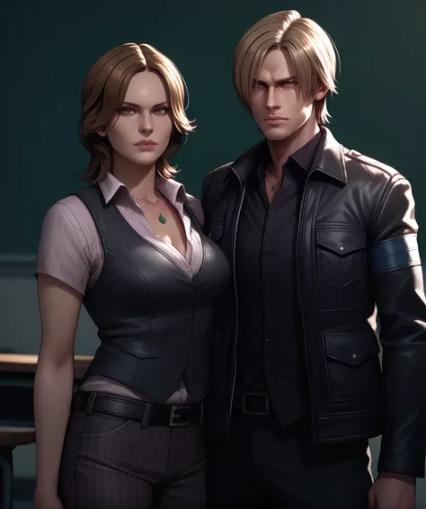 Leon Kennedy & Helena Harper (Resident Evil 6) PonyXL