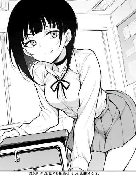 score_9, score_8_up, score_7_up, source_anime,
miyabisenpai, <lora:miyabi-senpai-manga-ponyxl-lora-nochekaiser:1>,
miyabi senpai, short hair, bangs, monochrome, greyscale,
skirt, shirt, long sleeves, ribbon, school uniform, pleated skirt, choker, collared ...