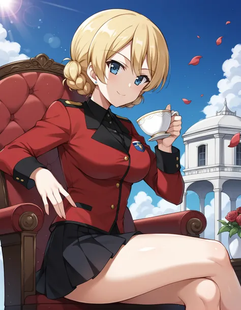 [Request] Darjeeling [2 Outfit] (Girls und Panzer) / SDXL Pony Diffusion