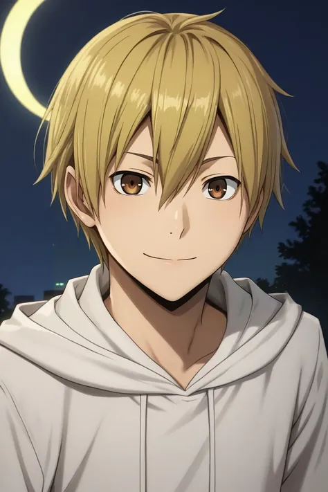 score_9, score_8_up, score_7_up, source_anime, rating_safe, intricate details, (photorealistic:0.6), looking at viewer, , 1boy, solo, male focus, <lora:masaomi_kida_pony:0.9>, masaomi_kida, blonde hair, brown eyes, short hair, hair between eyes, rule of th...