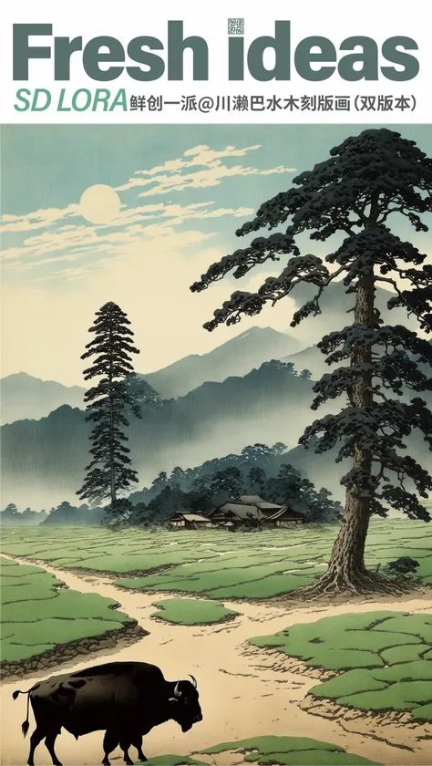 Fresh Ideas@KawaseHasui_SDXL