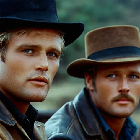 Butch Cassidy and the Sundance Kid 1969 Film style XL