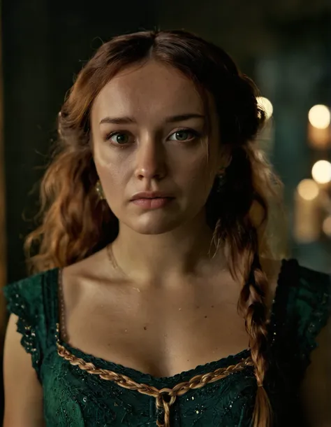 Alicent Hightower ( Olivia Cooke)