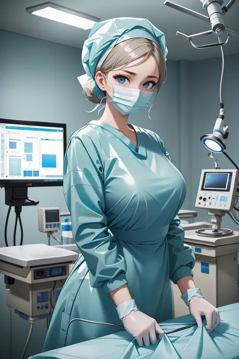 LateX Surgical Uniform