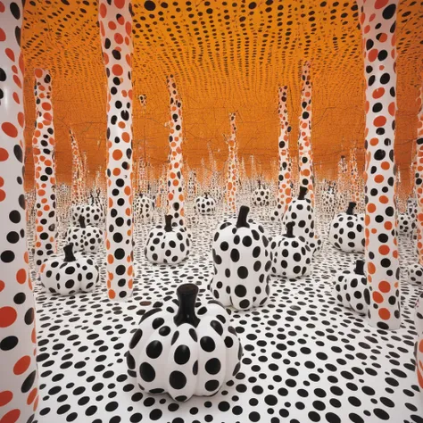 Yayoi Kusama Style SDXL