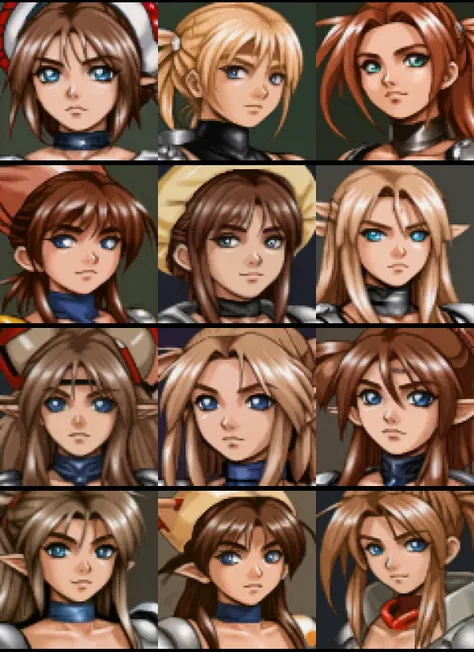 Shining Force 3 Portrait Style (SD 1.5, LoRA)