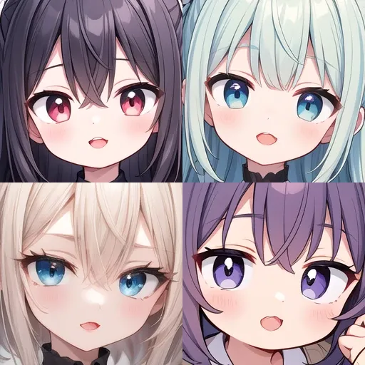 Mouth pronouncing "U (/ɯ/)" Type2 /「う」発音の口 Type2