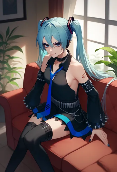 [PonyV6 XL] Hagane Miku | Vocaloid