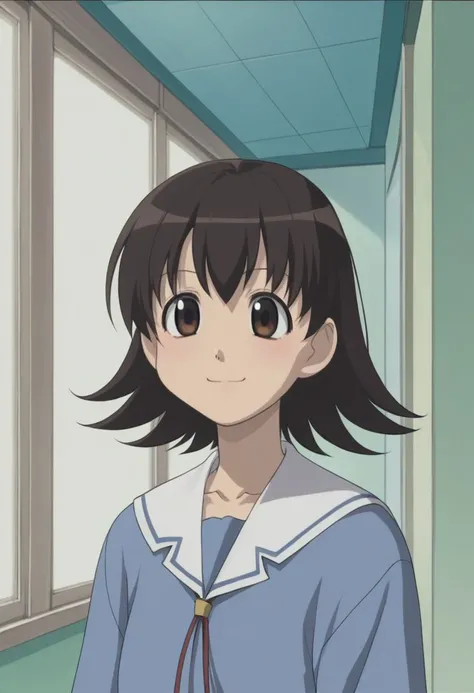 score_9, score_8_up, source_anime, highly detailed, 1girl, solo
tomo, 1girl, solo, school uniform, closed eyes, smile, brown eyes, short hair, serafuku, brown hair,
indoor,