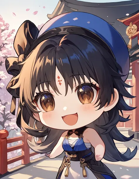 score_9, score_8_up, score_7_up,
 source_anime,  y4ngy4ng,official_costume,solo,
(((chibi))),happy,cute,
east asian architecture background,
 <lora:yangyang:0.8>