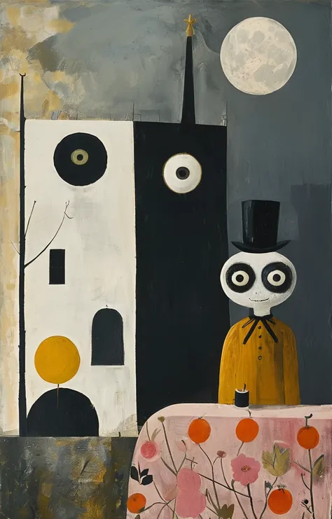 masterpiece,best quality,<lora:tbh198-sdxl:0.9>,illustration,style of Mary Fedden portrait of noble man