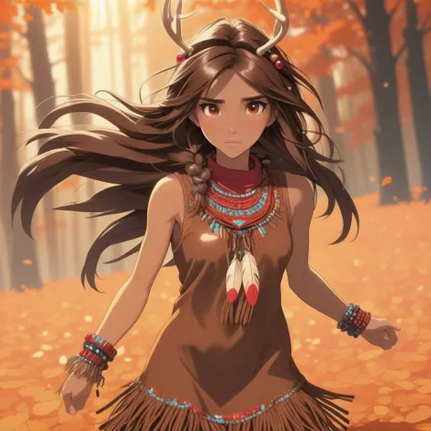 Anime Native American Style