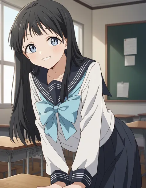 Komichi Akebi (明日 小路) - Akebi's Sailor Uniform (Akebi-chan no Sailor-fuku) (明日ちゃんのセーラー服) - COMMISSION