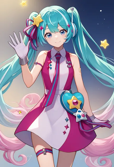 [PonyV6 XL] Magical Mirai Miku (2022) | Vocaloid