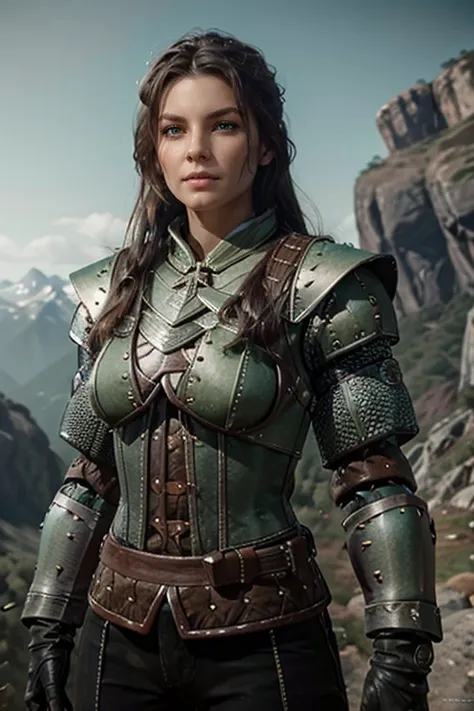 <lora:HXarmour_077:0.7>,mountain,Tilted head,, hxarmour,1girl,(light green armour:1.3),, ultra-detailed,extremely delicate and beautiful,(by exquisite colors block),masterpiece,best quality,unreal engine 5 rendering,movie light,movie lens,movie special eff...