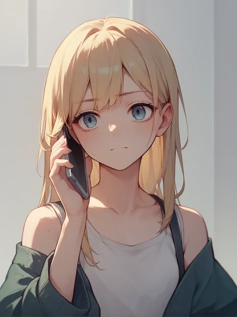 Talking on phone