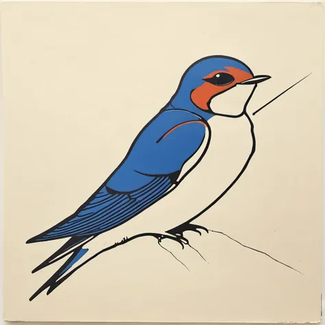 a swallow, daiton style