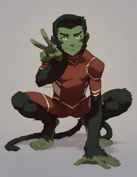 Beast Boy! ( Young Justice / Season 2 ) ˚˖𓍢ִ໋🍃✧ /Pony/