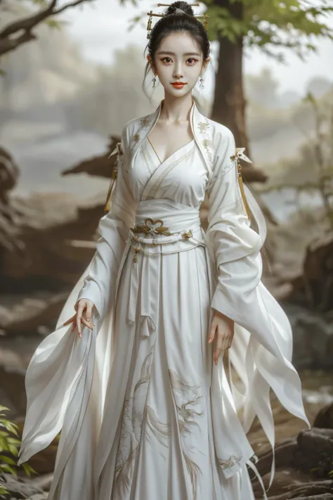 white hanfu