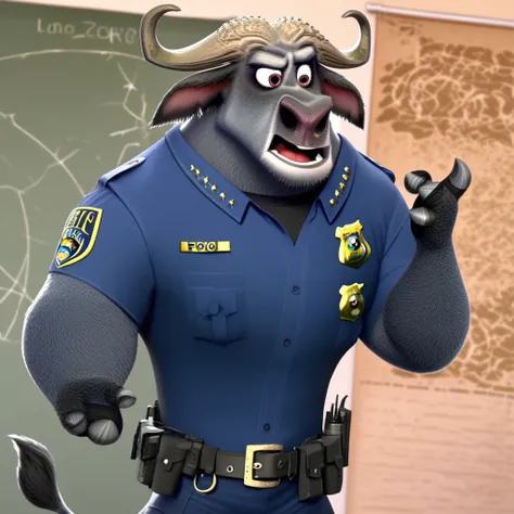 Chief Bogo (Dreamshaper)