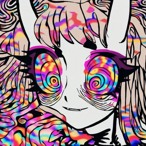 Psychedelic Kawaiicore Artstyle