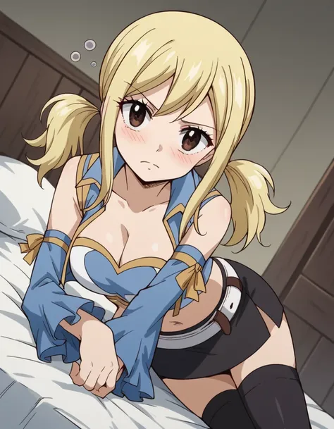 score_9, score_8_up, score_7_up, source_anime,
lucyheartfilia, <lora:lucy-heartfilia-s7-ponyxl-lora-nochekaiser:1>,
lucy heartfilia, blonde hair, brown eyes, long hair,
twintails, low twintails, sidelocks, navel, cleavage, detached sleeves, midriff, crop t...