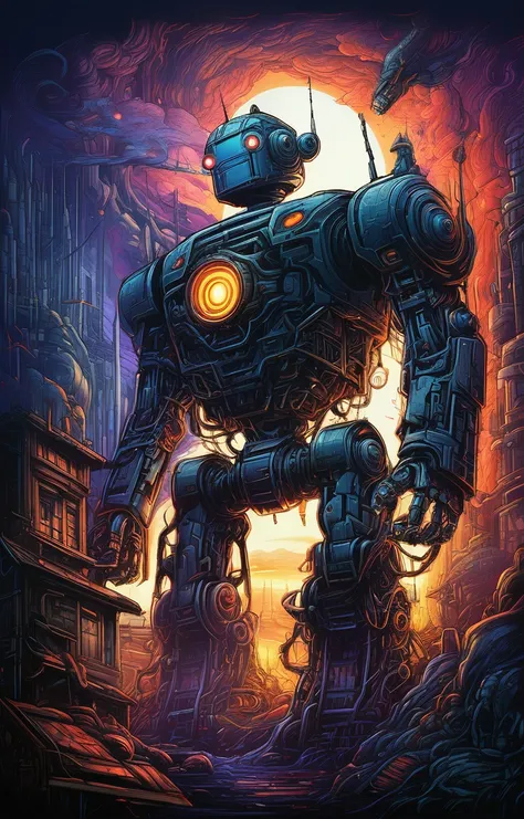 style of Dan Mumford [SDXL] 160