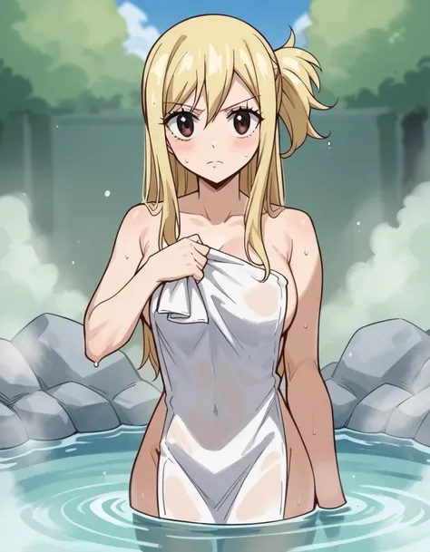 score_9, score_8_up, score_7_up, source_anime,
lucyheartfilia, <lora:lucy-heartfilia-s7-ponyxl-lora-nochekaiser:1>,
lucy heartfilia, blonde hair, brown eyes, long hair,
nude, naked,
outdoors, onsen, towel, naked towel, steam, bathing, nude cover, partially...