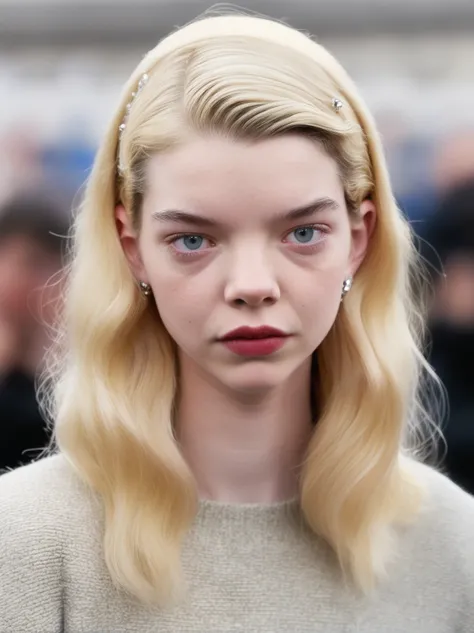 AnyaTaylorJoy, neutral expression