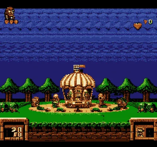 nes_style, carousel landscape, video game, <lora:Nintendo_NES_Style:1>