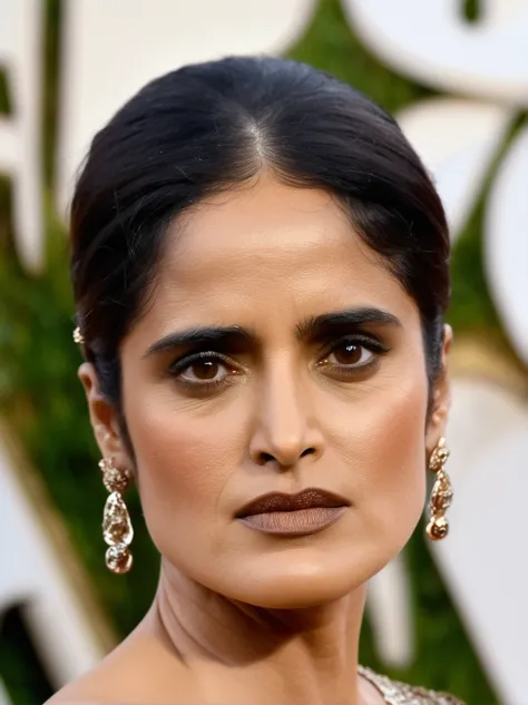 SalmaHayekPinaultXle, neutral expression