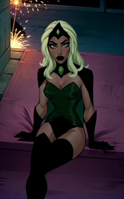 Emerald Empress | DCAU | 1 Attires