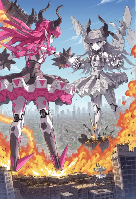 Mecha Eli-chan & MKII (Fate Grand Order) XL