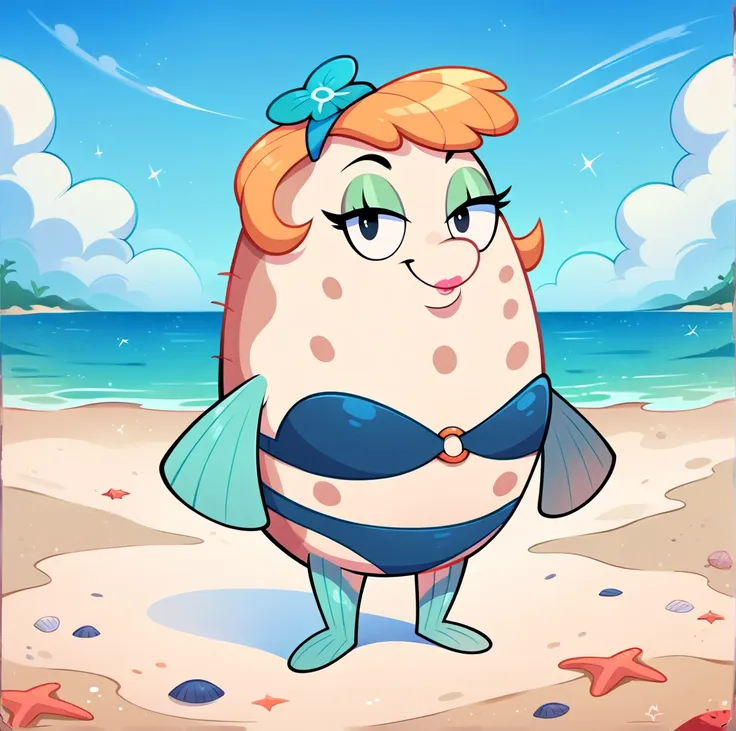 Ms. Puff (Spongebob Squarepants) for PonyXL