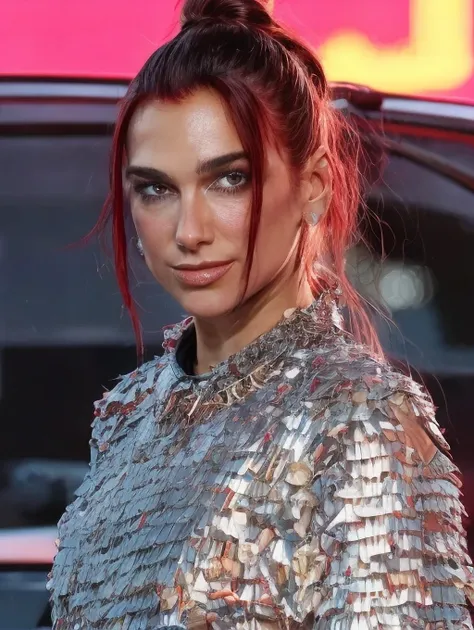 Dua Lipa | Singer | SD1.5 LoRa | Red Hair Version