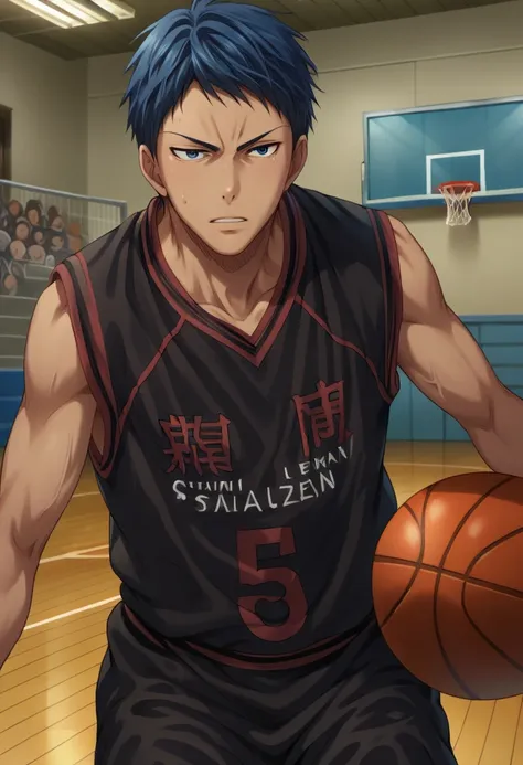 Daiki Aomine (青峰 大 辉) - Kuroko no Basuke (黒子のバスケ) - (Pony) [Comission]