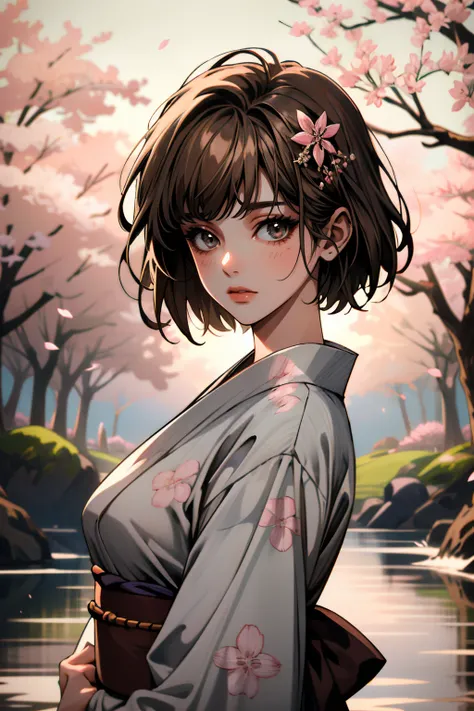 ((ultra detailed, masterpiece, absurdres))
 <lora:LISMax:0.8>
LISMax, 1girl, brown hair, yukata, japan, cherry blossoms, hair ornament