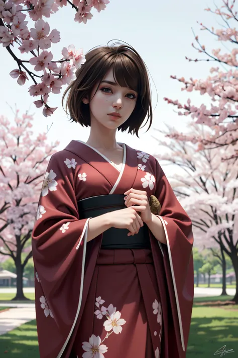 ((ultra detailed, masterpiece, absurdres))
 <lora:LISMax:0.8>
LISMax, 1girl, brown hair, in a traditional kimono, surrounded by cherry blossoms
