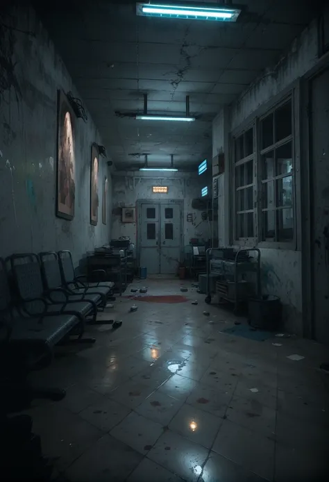0703 scary hospital aisle