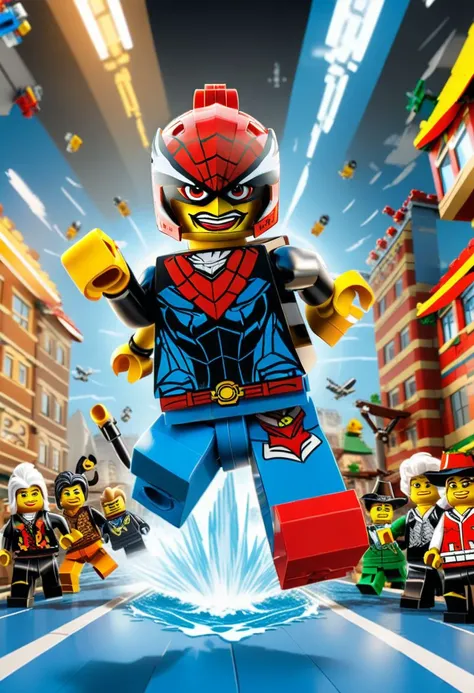 lego toon in (spinning bird kick!!!)