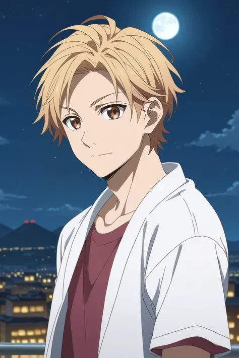 score_9, score_8_up, score_7_up, source_anime, rating_safe, intricate details, (realistic:0.6), looking at viewer, depth of field, 1boy, solo, male focus, <lora:haruki_serizawa_pony:0.9>, haruki_serizawa, blonde hair, brown eyes, short hair, cowboy shot, m...