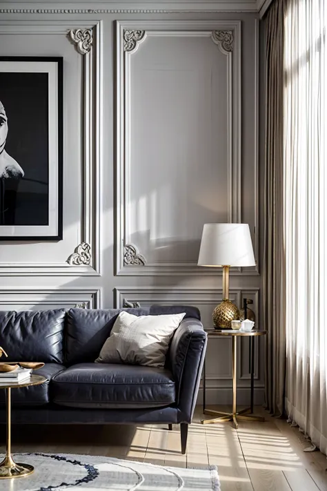 UIA French interior | Hyperrealistic French interior