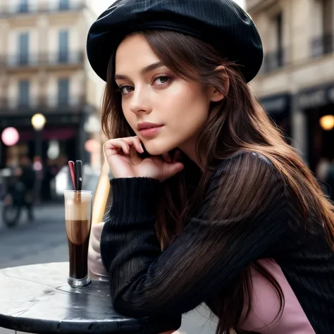 (Parisian café, SFW, chic French dress, beret, stylish heels, enjoying a coffee, late afternoon:1.35) Instagram_Influencer_92_By_Stable_Yogi
Faceshot_By_stable_yogi
Humanizer_Embedding_By_Stable_Yogi
<lora:Detail Blaster By Stable Yogi:0.5>
(center_parted_...