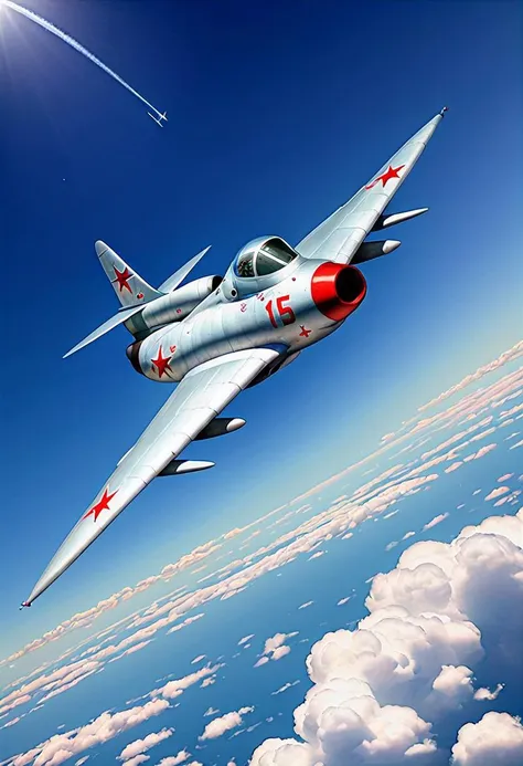 MiG-15. Soviet era jetfighter