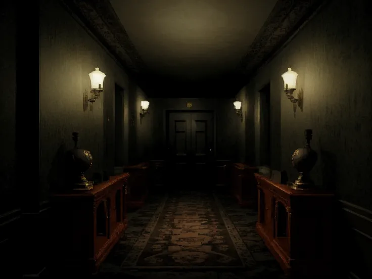 Resident Evil (1996) Mansion Background