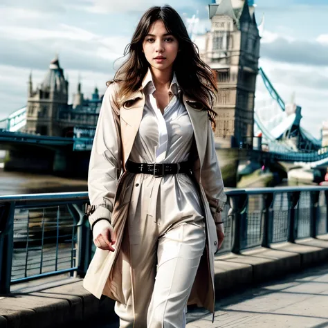 (London Tower Bridge, SFW, long-sleeve trench coat, high-neck blouse, tailored trousers, ankle boots, walking across the bridge, early morning:1.35) Instagram_Influencer_104_By_Stable_Yogi
Faceshot_By_stable_yogi
Styler_Embedding_By_Stable_Yogi
<lora:Detai...