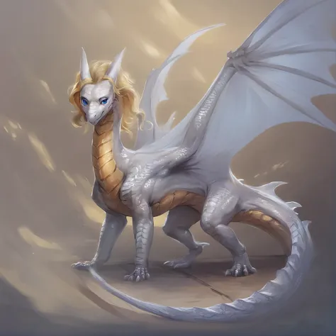 Female Feral Dragon Concept [PonyXL]