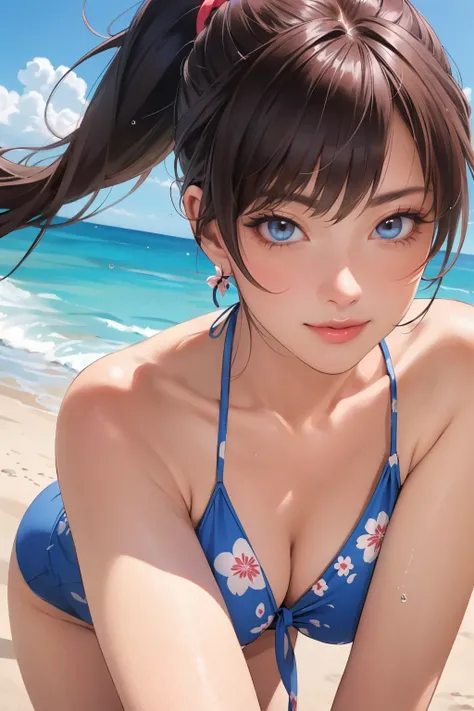 (masterpiece:0.9),best quality,perfect face,intricate,beautiful scenery,ultra realistic 8k CG,perfect artwork,1girl BREAK
kasumi (doa),medium breasts,beautiful eyes,brown hair,ponytail,beautiful body,beautiful skin,narrow waist,beautiful legs,smile BREAK
o...