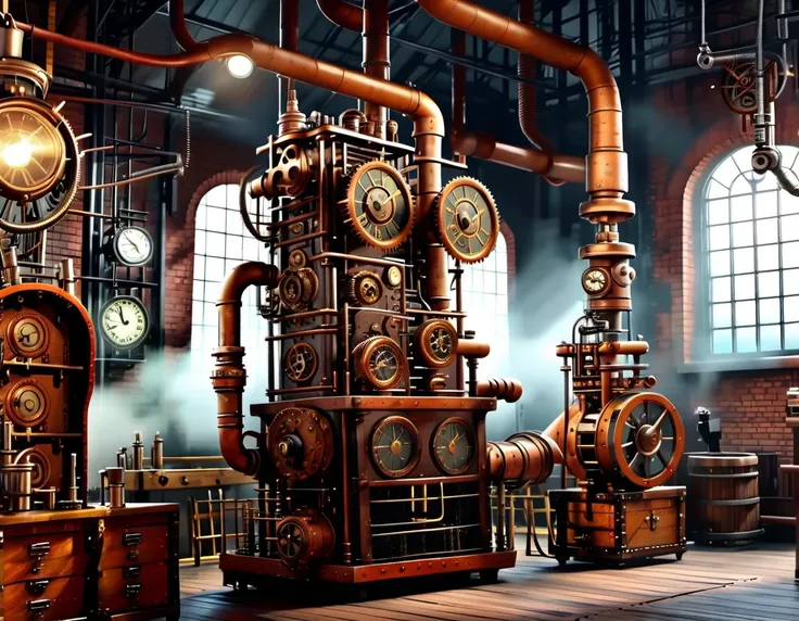 vintage steampunk { battle tank | battle mech | dirigible | city | factory | landscape | toaster | aircraft | race car | sphere | cube | kitchen | living room | truck | computer | luxury car | altar | artillery |  warfare | coffee machine | excavator | vil...