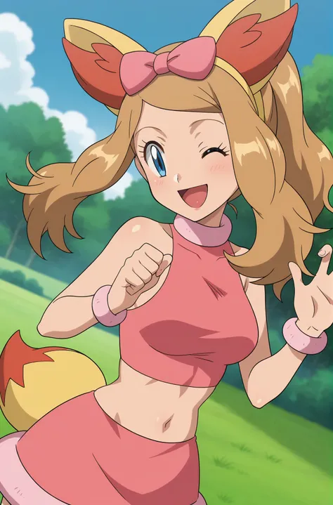 Serena - Pokemon - Fennekin Outfit